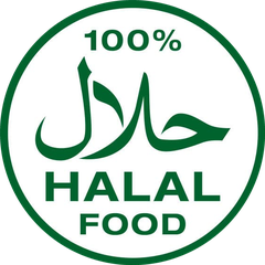 100% Halal Food